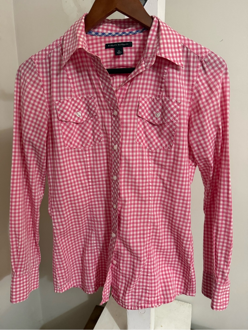 Banana Republic Gingham Shirt
